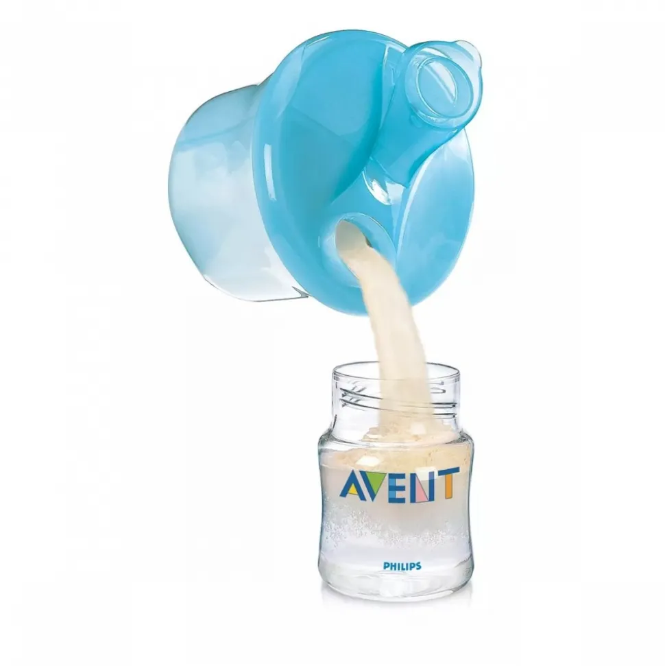 Doseur de lait en poudre bleu