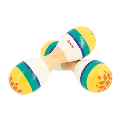 Double maracas pour enfant gioia