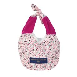Doudou amusette lapin cerise