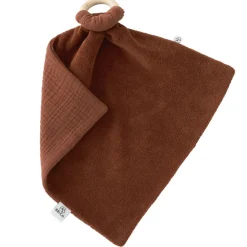 Doudou anneau de dentition toffee