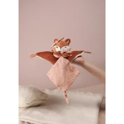Doudou attache sucette 20 cm mina la renarde