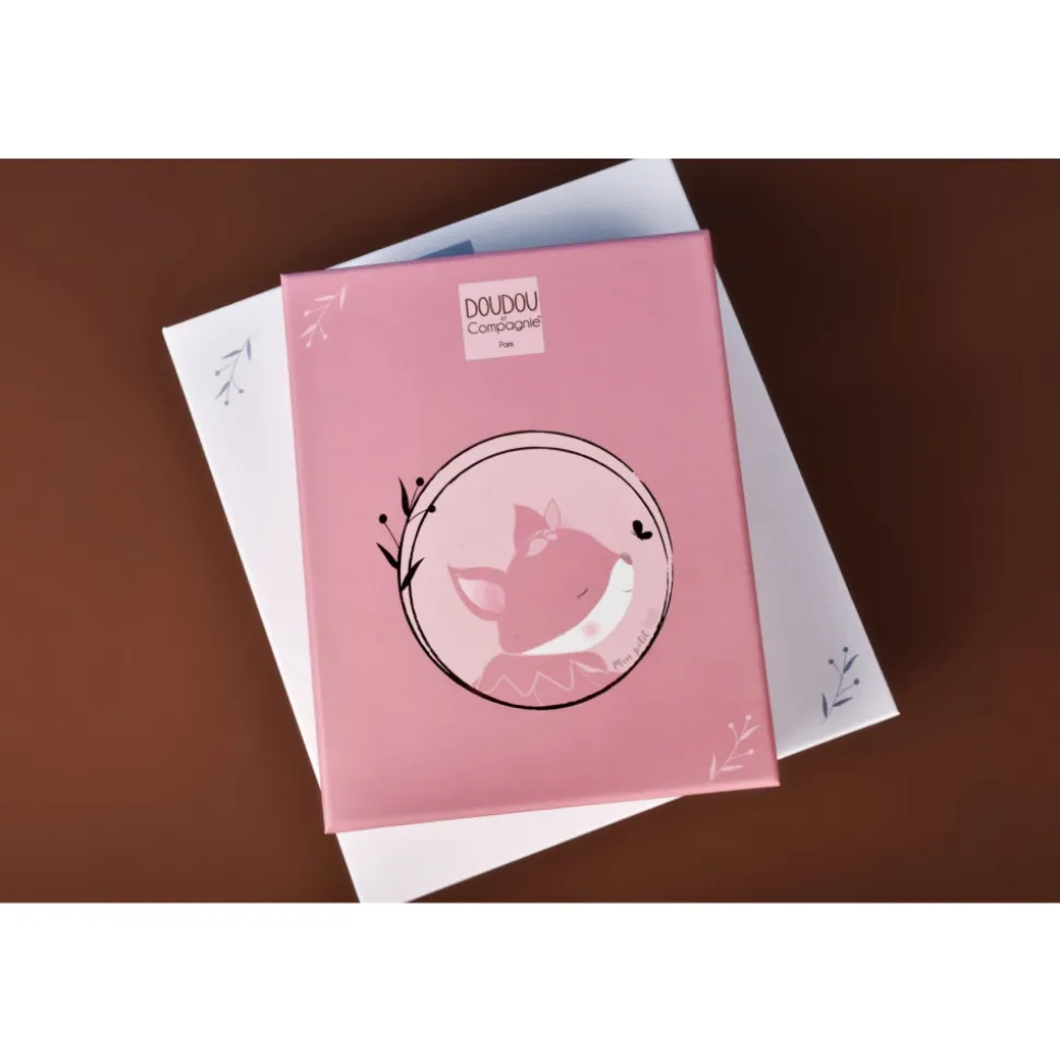 Doudou attache sucette 20 cm mina la renarde