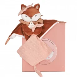 Doudou attache sucette 20 cm mina la renarde