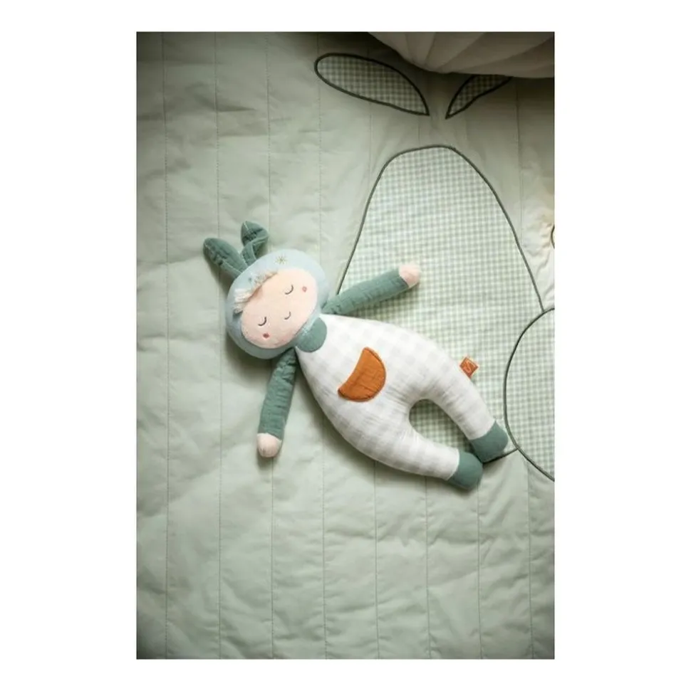 Doudou bébé jardinier botanica
