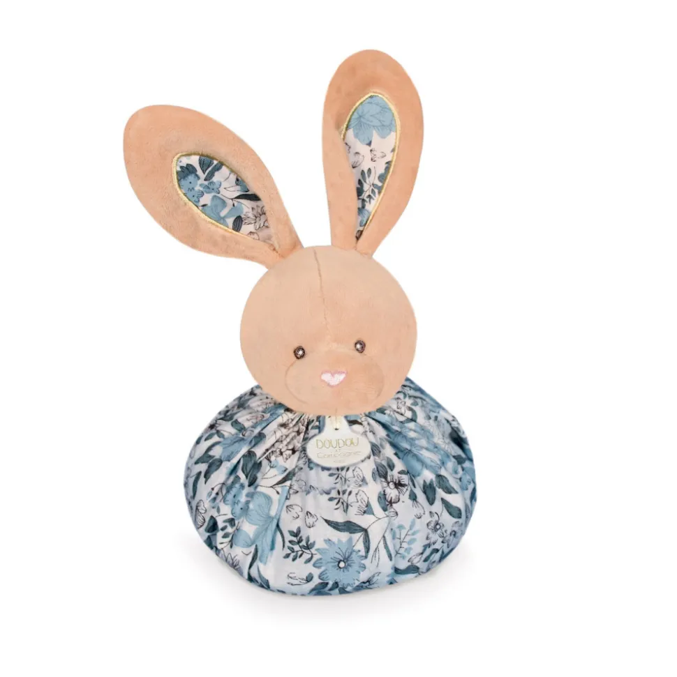 Doudou boule lapin 3 en 1