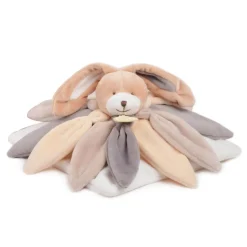 Doudou collector lapin taupe