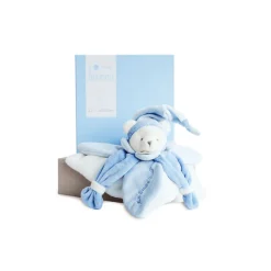 Doudou collector ours bleu