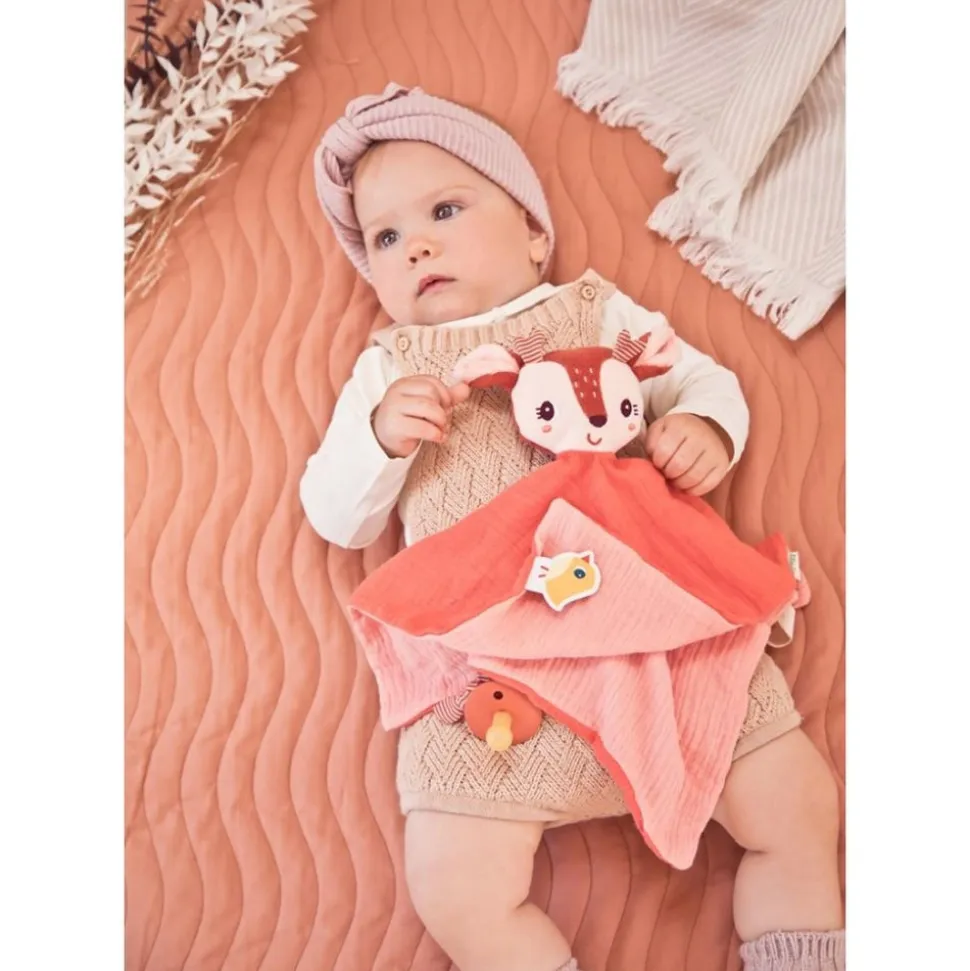 Doudou lange eco-friendly stella le faon