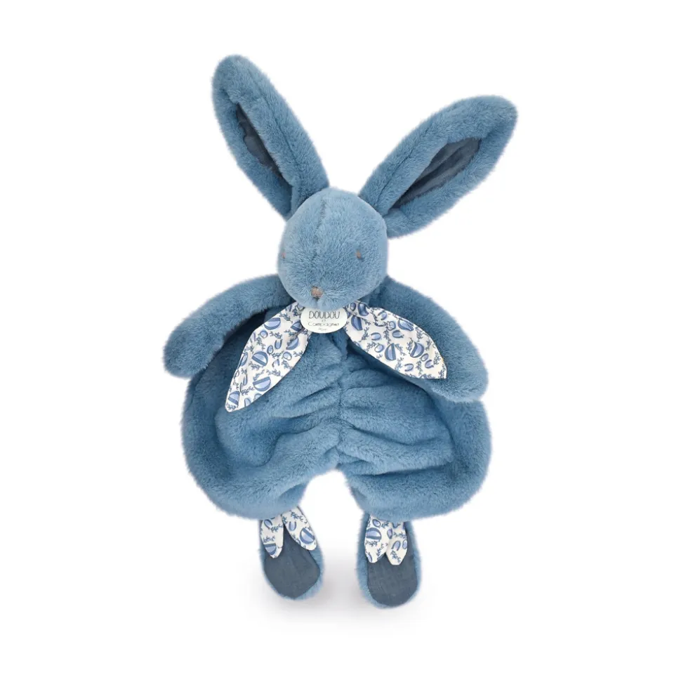 Doudou lapin bleu lapin doudou 29 cm