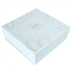 Doudou lapin bonbon 25 cm bleu gris