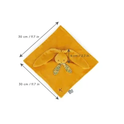 Doudou lapin lapinoo ocre