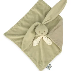 Doudou lapin lapinoo vert
