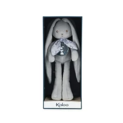 Doudou lapinoo 35 cm bleu