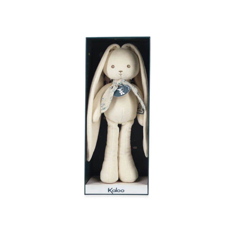 Doudou lapinoo 25 cm crème