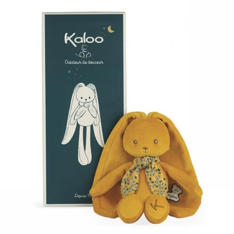 Doudou lapinoo 25 cm ocre