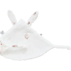 Doudou lapin petit coeur fausse fourrure angora cosy forest