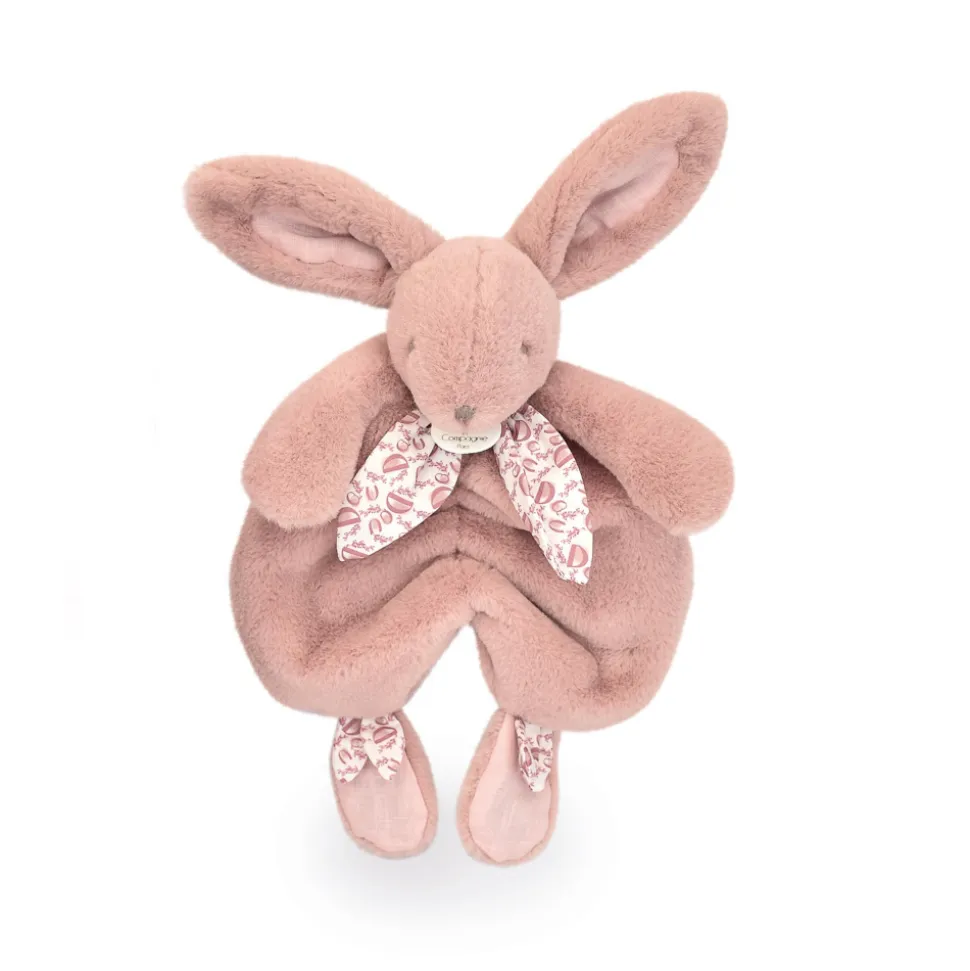 Doudou lapin rose lapin doudou 29 cm