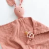 Doudou lapin 40x40 cm bambi