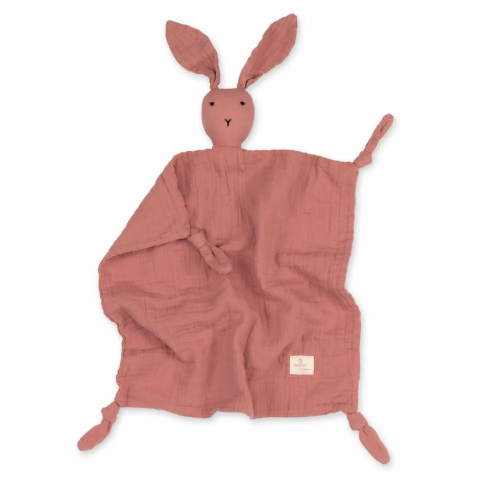 Doudou lapin 40x40 cm bambi