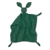 Doudou lapin 40x40 cm kaki