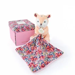 Doudou mouchoir boh'aime faon