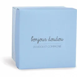 Doudou mouchoir boîte fleur lapin ciel