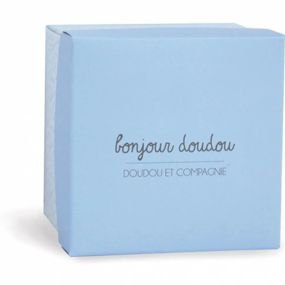 Doudou mouchoir boîte fleur lapin ciel