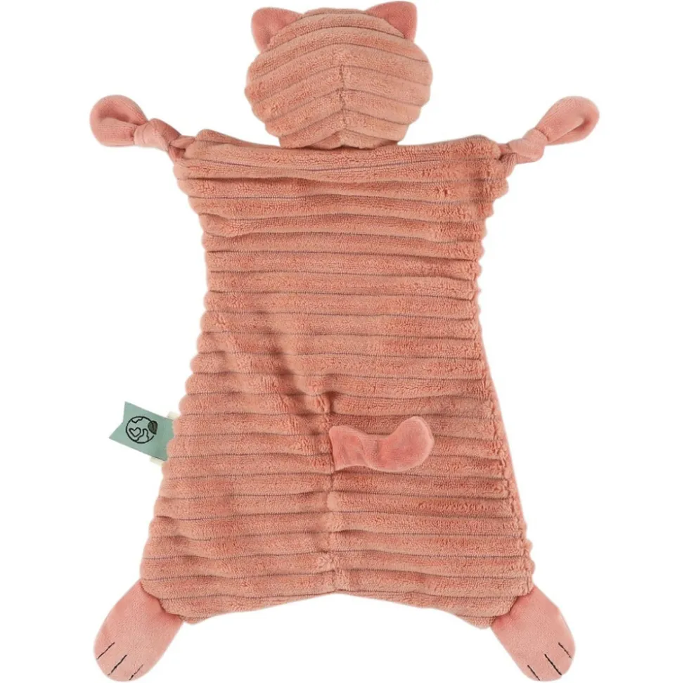 Doudou plat attache sucette mrs. cat