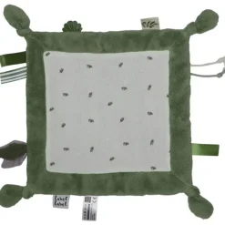 Doudou plat vert kaki