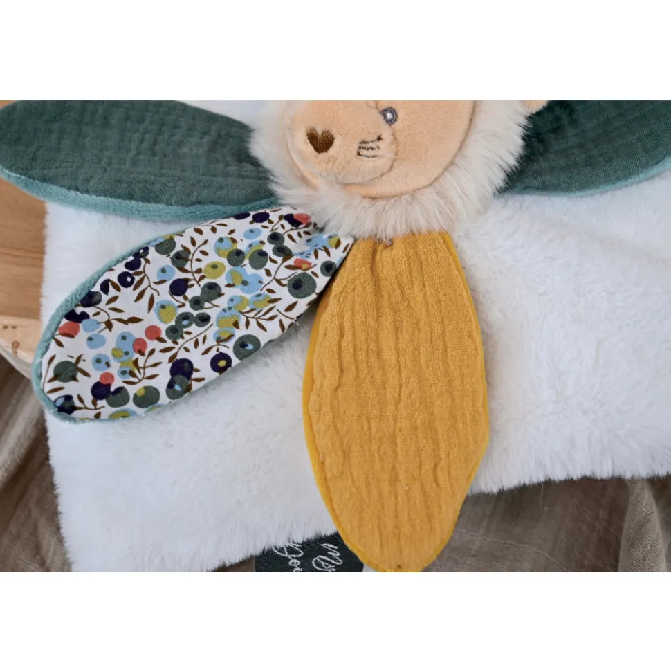 Doudou pétale boh'aime lion