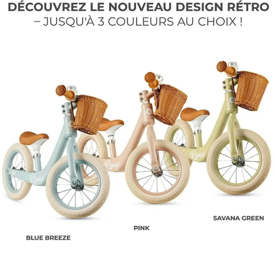 Draisienne rapid 2- rose