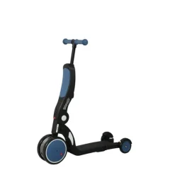 Draisienne évolutive 5 en 1 scootizz avec barre de poussée adulte bleu océan