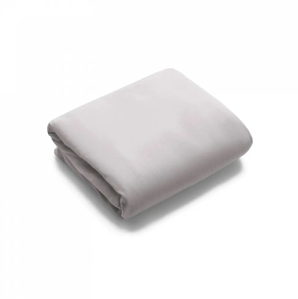 Drap housse bébé pour lit stardust minéral blanc