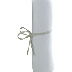 Drap housse bébé 60x120cm blanc