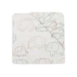 Drap housse berceau 40x80 cm jersey elephant tales