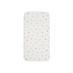 Drap housse berceau 40x80 cm jersey animal friends