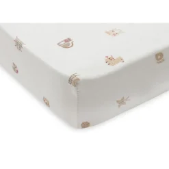 Drap housse berceau 40x80 cm jersey animal friends