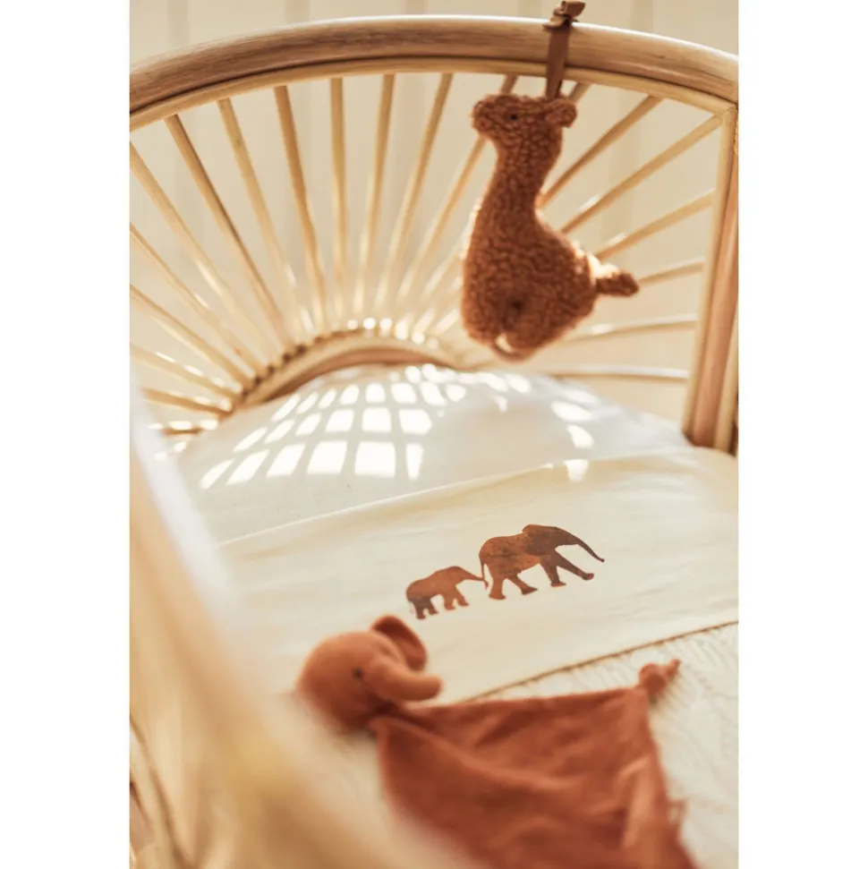 Drap housse berceau 40x80 cm jersey ivoire
