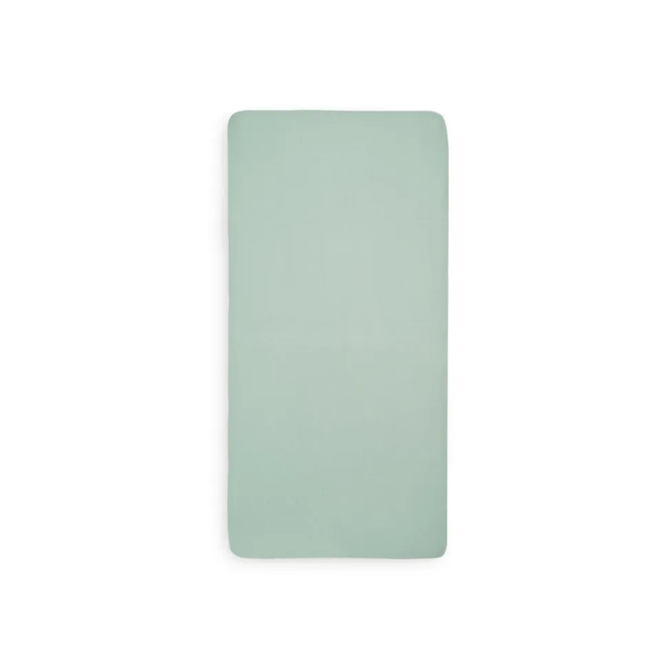 Drap housse berceau 40x80 cm jersey ash green