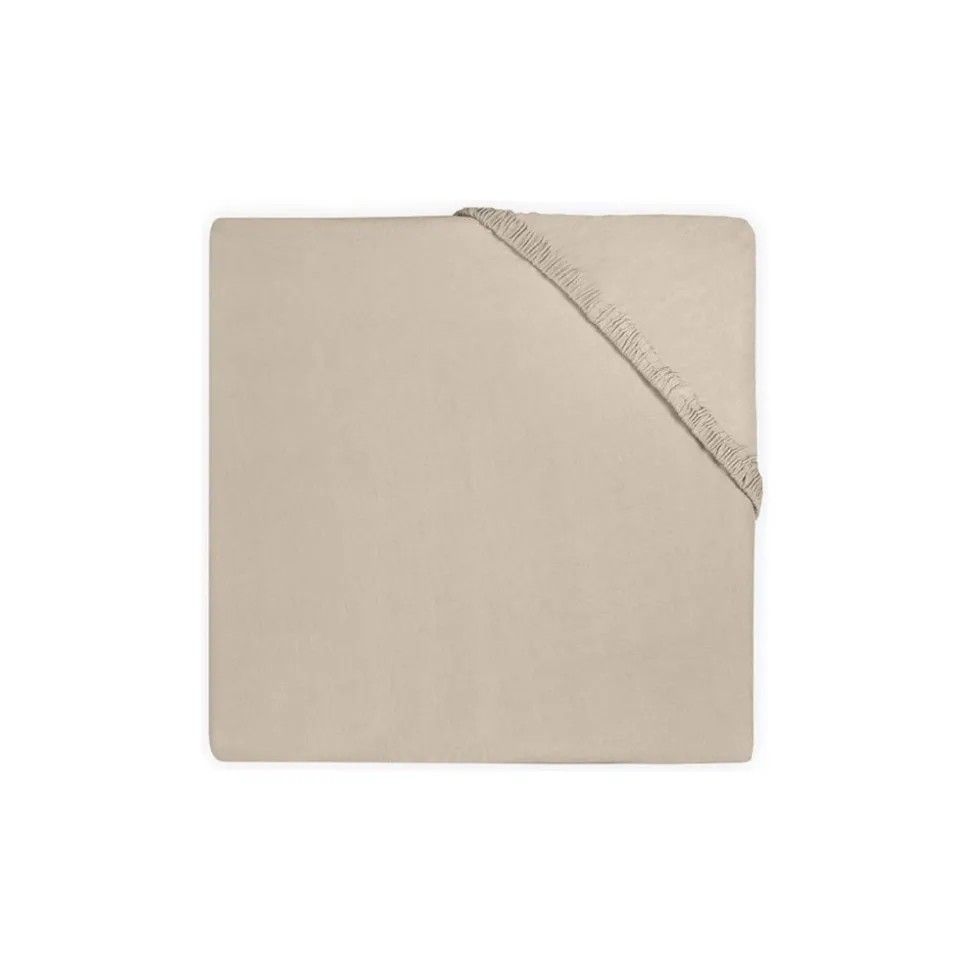 Drap housse berceau 40x80 cm jersey nougat
