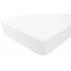 Drap-housse imperméable 70x140 cm blanc