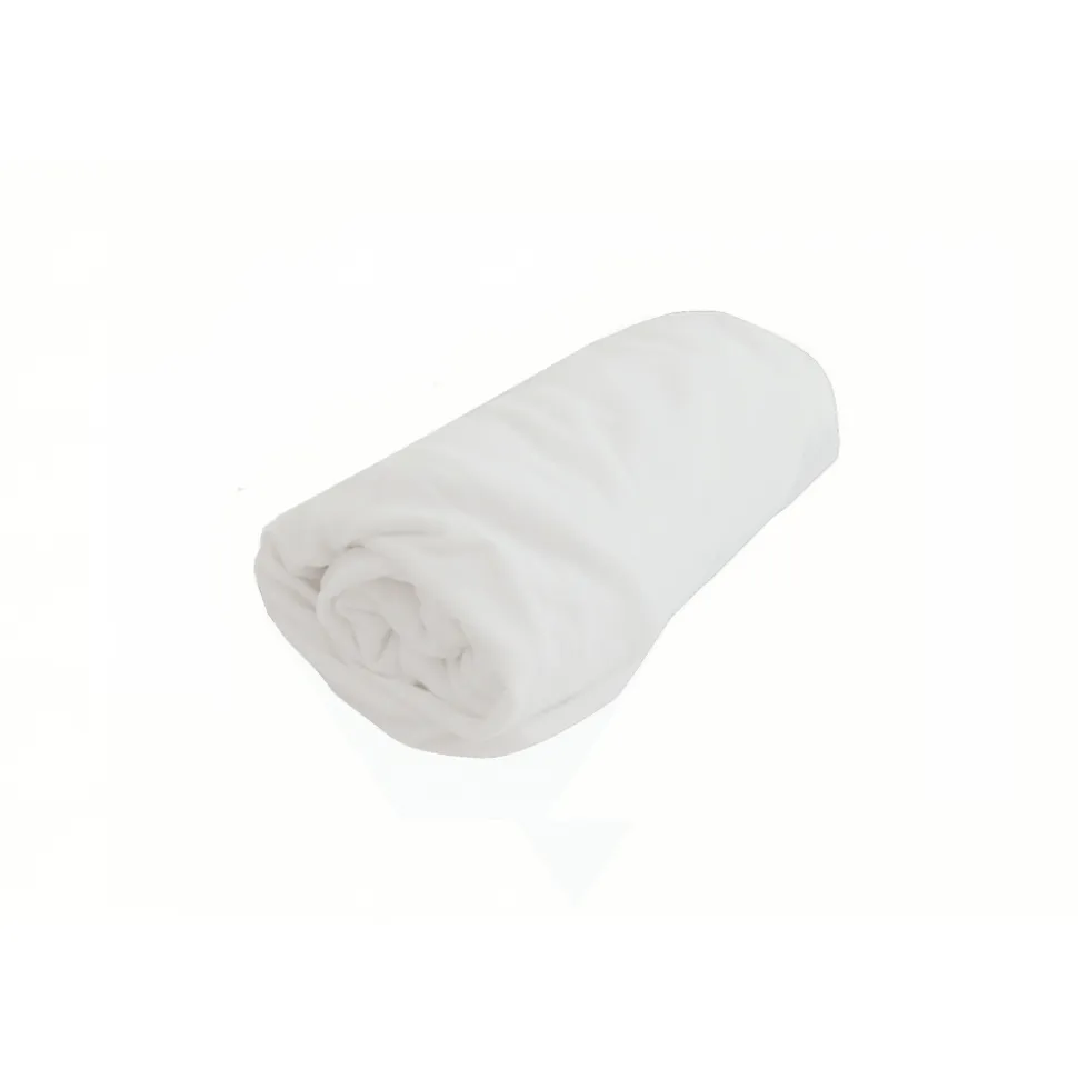 Drap-housse imperméable 70x140 cm blanc