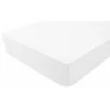Drap-housse imperméable 40x80 cm pour berceau blanc