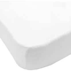 Drap housse jersey bio 70x140 cm - blanc