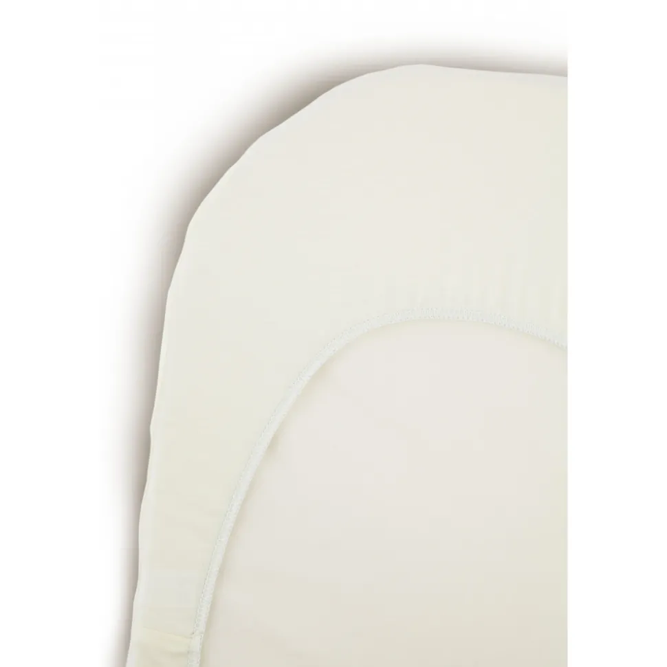 Drap housse pour berceau blanc