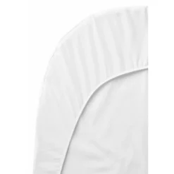 Drap housse pour berceau évolutif blanc
