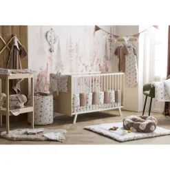 Drap housse pour matelas 70 x 140 cm - cosy forest