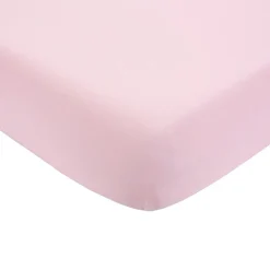 Drap housse rose 60 x 120 cm