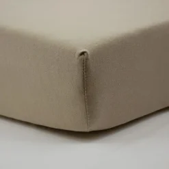 Drap housse taupe - 45x85x7cm