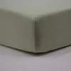 Drap housse vert amande - 45x85x7cm